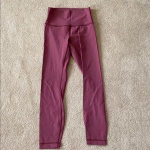 Pink Lululemon Leggings, worn twice